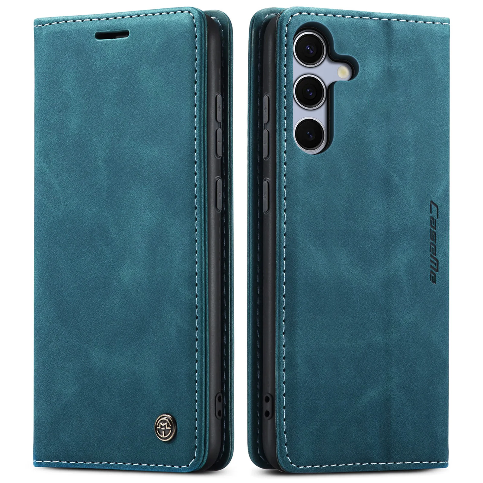 [With Card Slot] Samsung Galaxy A16 5G (SM-A166) - Business Premium Leather Shockproof Wallet Series Case - Image 8