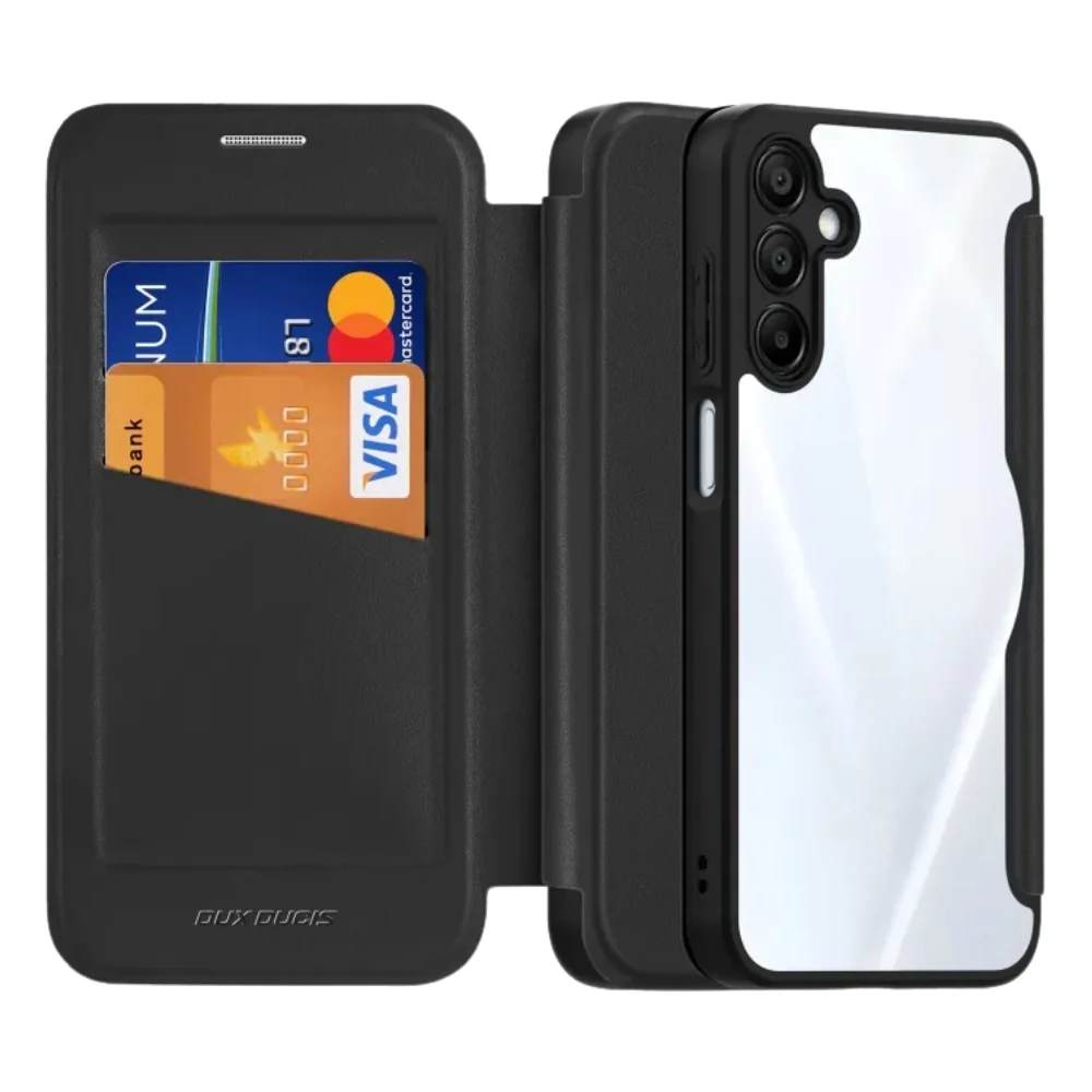 [With Card Slot] Samsung Galaxy A56 (SM-A566) - Flip Wallet Series Case With RFID Anti-skimming Material - Image 2