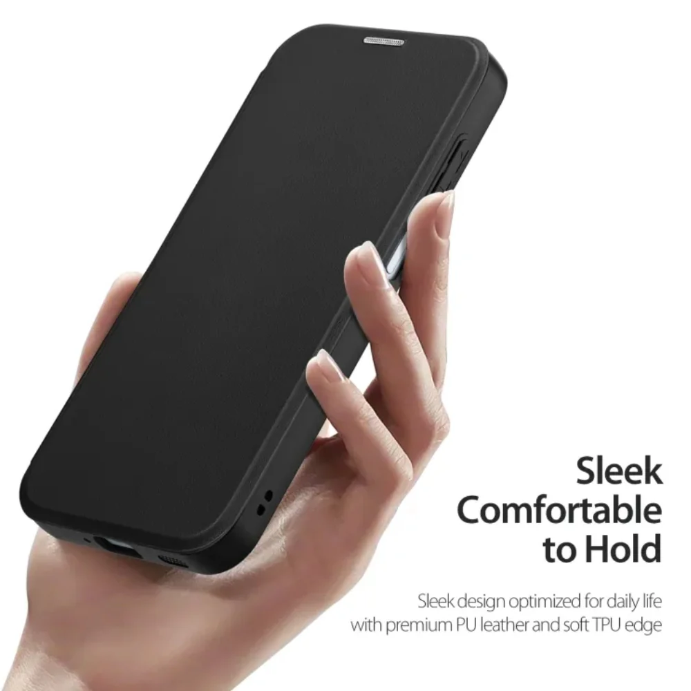 [With Card Slot] Samsung Galaxy A56 (SM-A566) - Flip Wallet Series Case With RFID Anti-skimming Material - Image 9