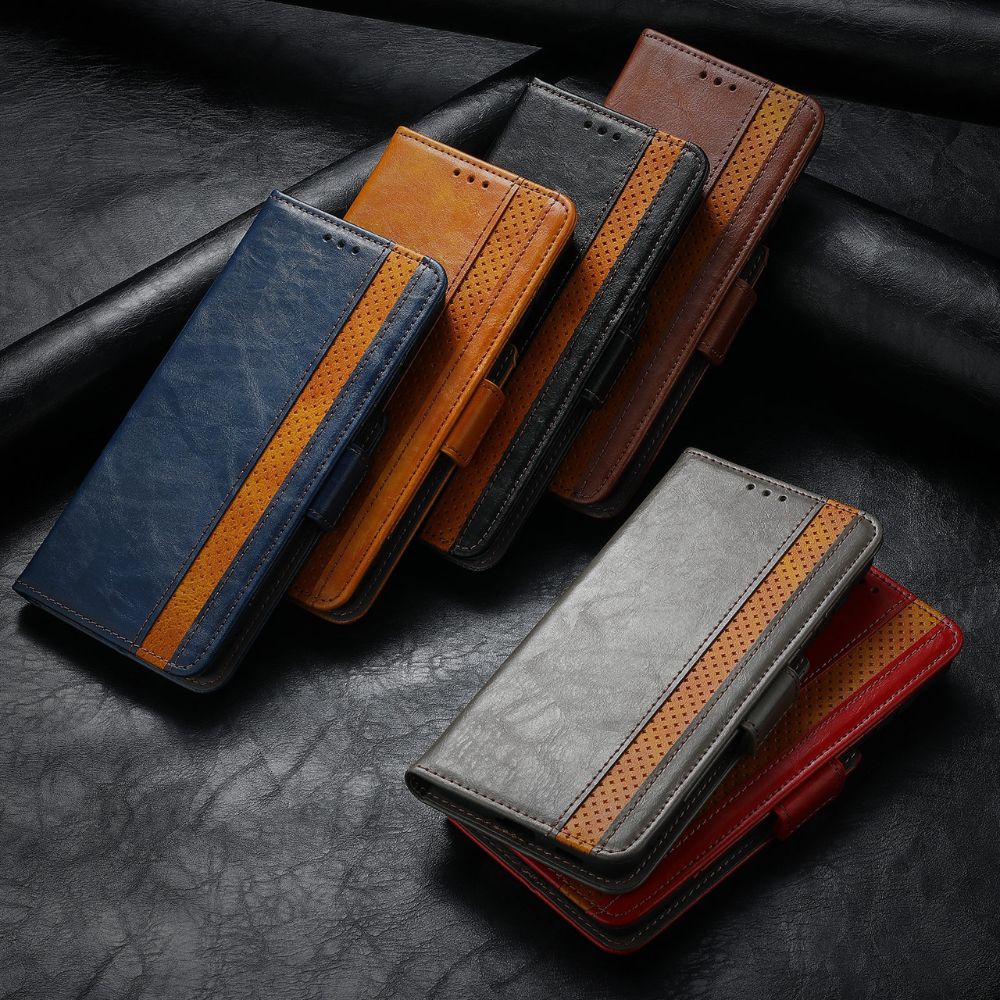 [With Card Slot] Samsung Galaxy S21/Plus/Ultra/FE - Drop Proof PU Leather Wallet Series Stand Case - Image 9