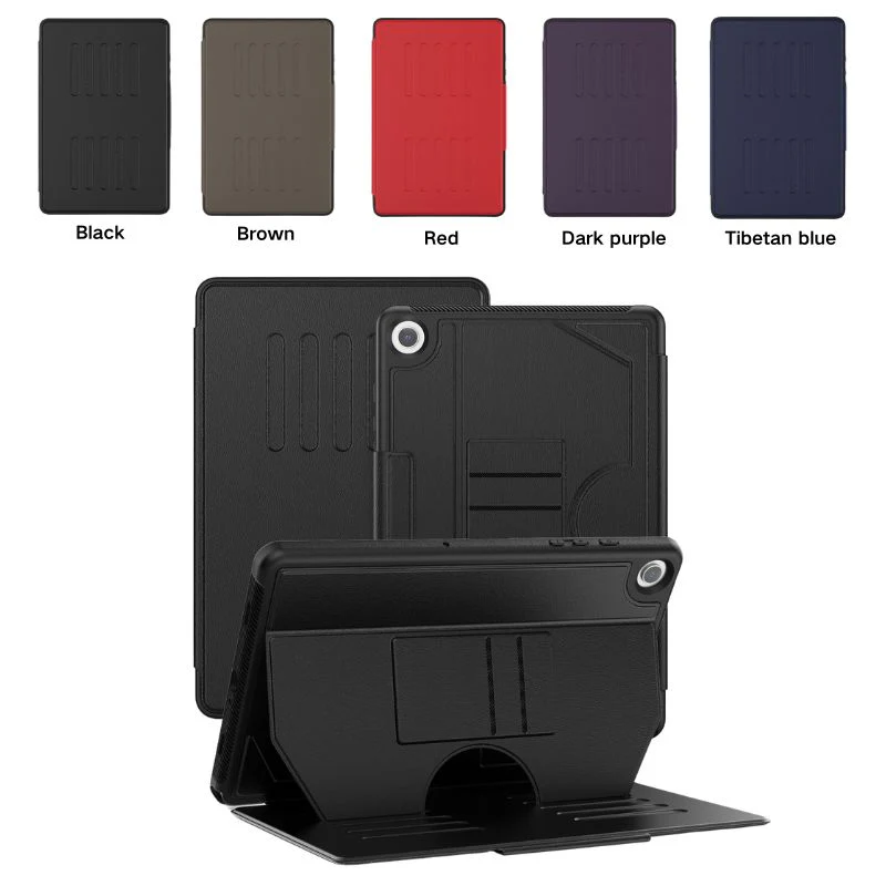 [With Card Slot] Samsung Galaxy Tab A9 Plus 11" 2023 (SM-X210 / X215 / X216) - Business Magnetic PU Leather Cover Case - Image 6
