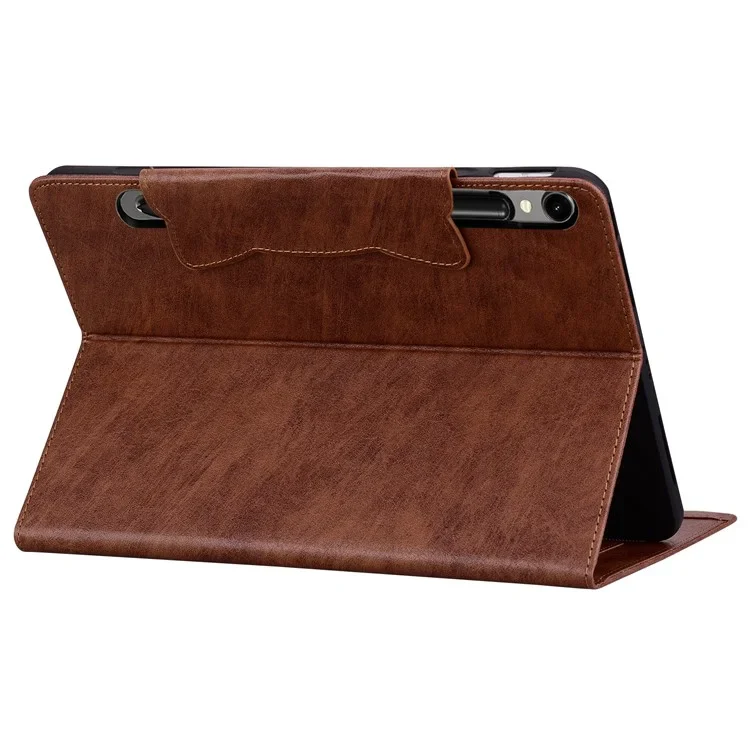 [With Card Slot] Samsung Galaxy Tab A11 & A11 Plus (2025) - Business Full Covered PU Leather Flip Case With Magnetic Clasp - Image 8