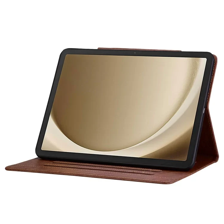 [With Card Slot] Samsung Galaxy Tab A11 & A11 Plus (2025) - Business Full Covered PU Leather Flip Case With Magnetic Clasp - Image 9