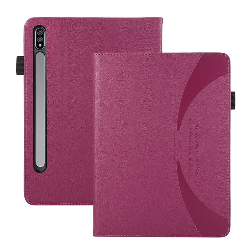 [With Card Slot] Samsung Galaxy Tab A9 2023 8.7" (SM-X110/X115) - Multi Functional Full Covered Flip Leather Case - Image 5