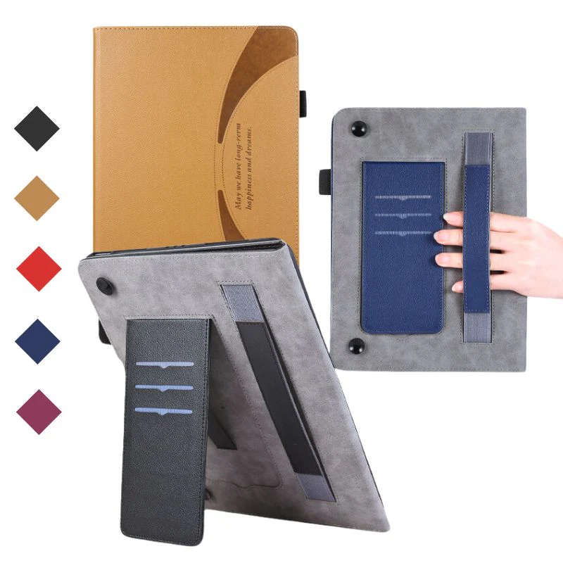 [With Card Slot] Samsung Galaxy Tab A9 2023 8.7" (SM-X110/X115) - Multi Functional Full Covered Flip Leather Case - Image 6
