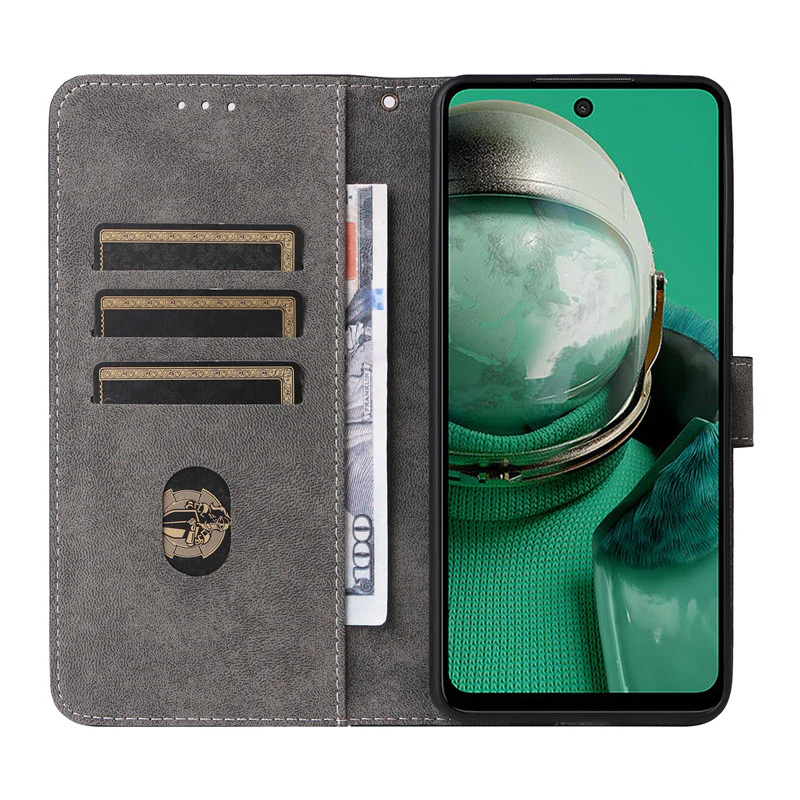 [With Card Slot][With Hand Strap] HMD Pulse/Pro/+ PU Leather Shockproof Wallet Series Case - Image 11