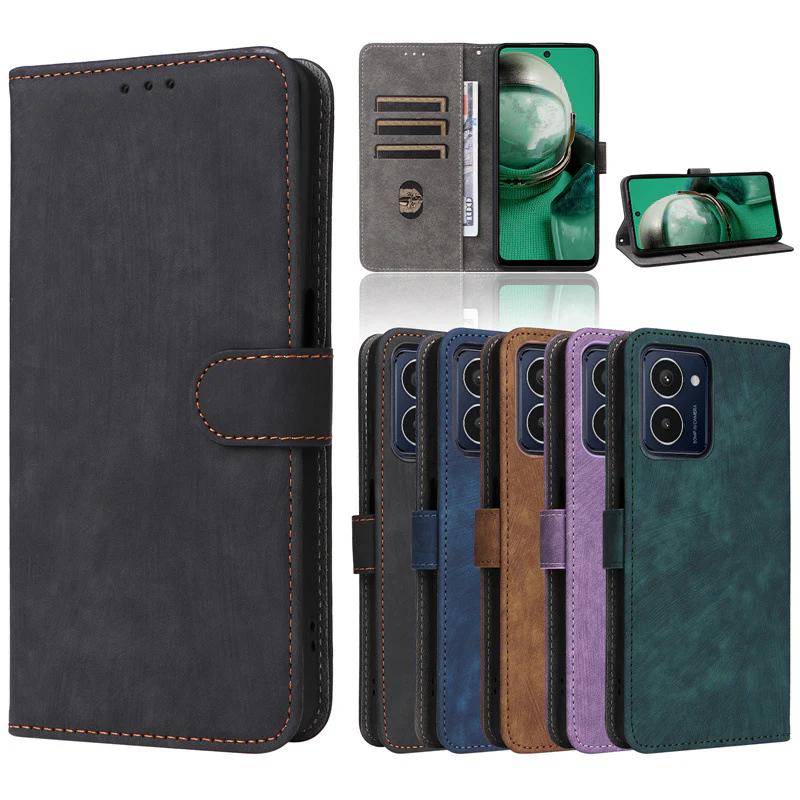 [With Card Slot][With Hand Strap] HMD Pulse/Pro/+ PU Leather Shockproof Wallet Series Case - Image 14