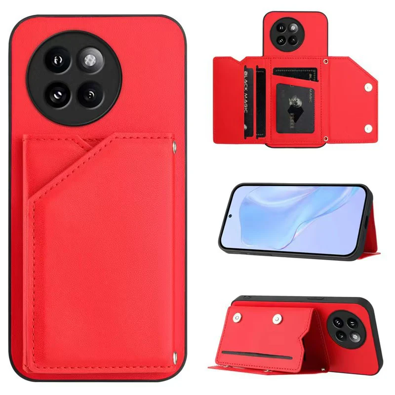 [With Card Slot] Xiaomi Civi 4 Pro High-quality Shockproof Full-cover Wallet Series Case - Image 6