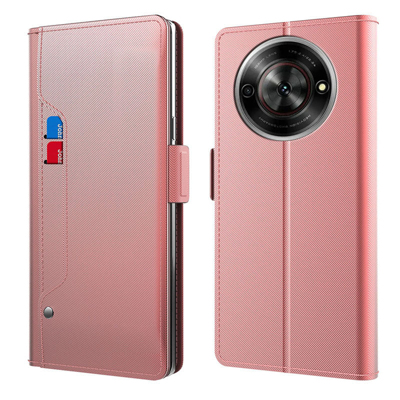 [With Card Slot] ZTE Axon 60/Lite Magnetic PU Shockproof Protective Leather Case - Image 12