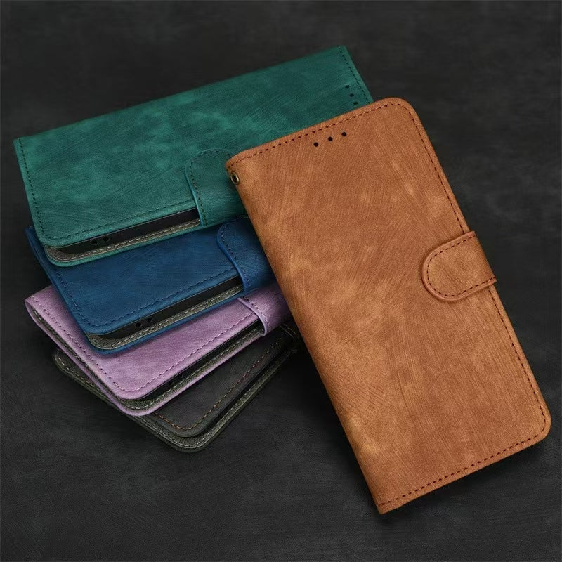[With Card Slot] ZTE Nubia Z60 Ultra Minimalist Leather Wallet Series Case - Image 8