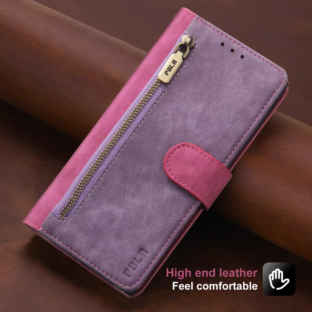 [With Card Solt] Huawei Mate 30/30 5G/E Pro/E Pro 5G/Pro 5G Full-coverage Leather Shockproof Wallet Series Case - Image 16