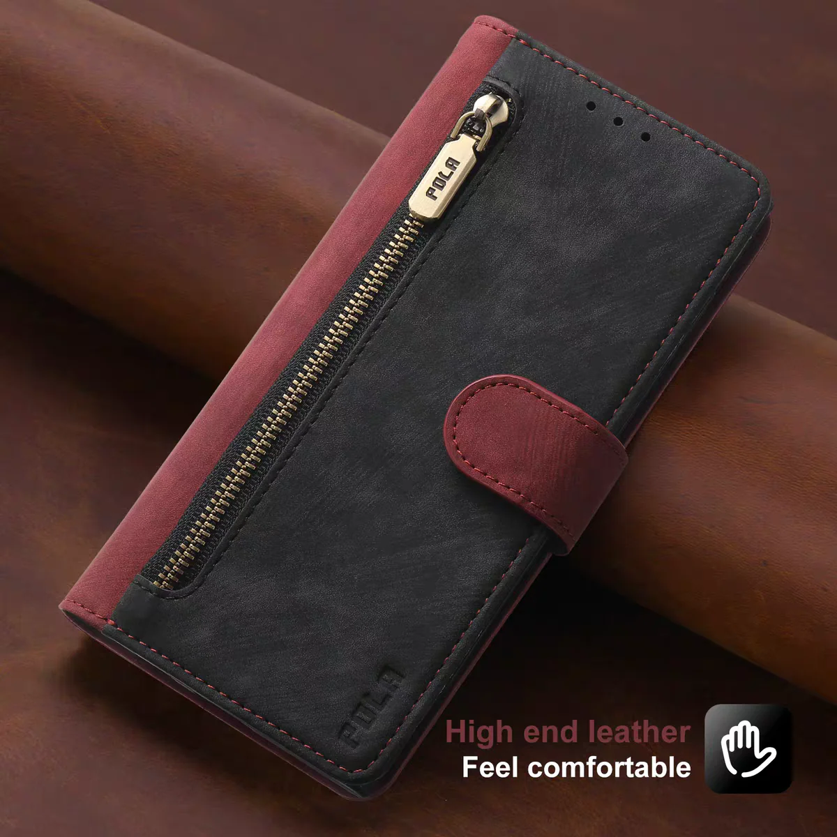 [With Card Solt] Huawei Mate 30/30 5G/E Pro/E Pro 5G/Pro 5G Full-coverage Leather Shockproof Wallet Series Case - Image 17