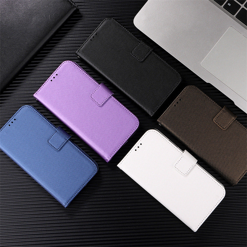 [With Card Solt] Motorola Moto E14/G04/G24/G04 S/G24 Power Premium Luxury Leather Wallet Series Case - Image 9