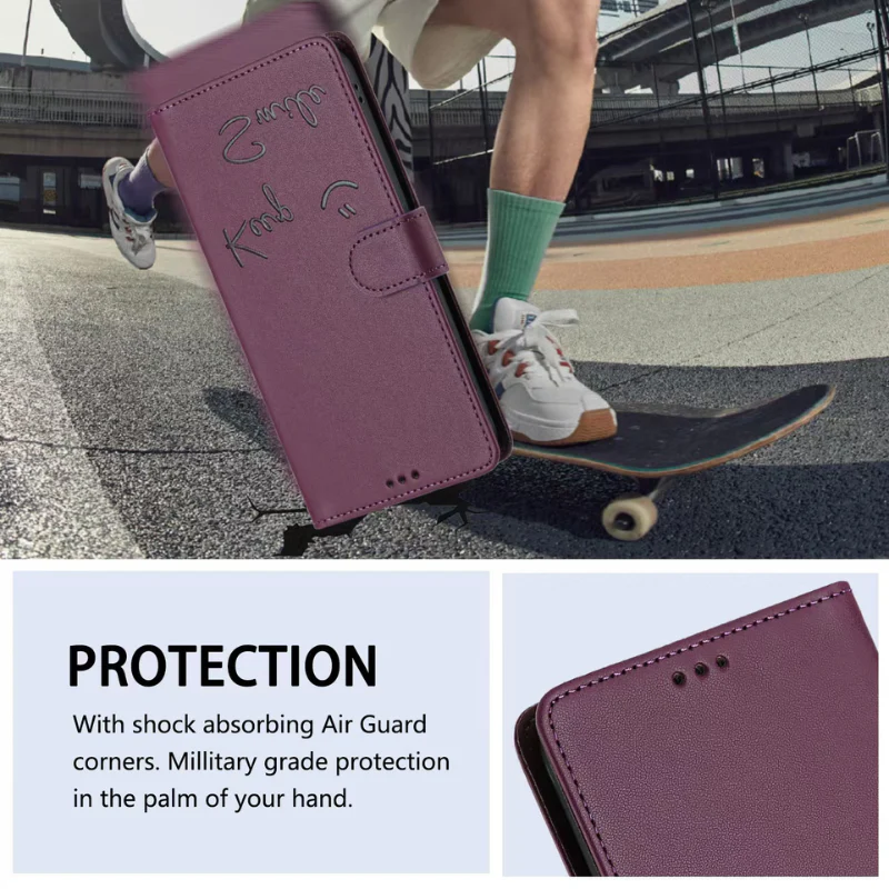 [With Card Solt] OPPO Reno 12/F/Pro Leather Luxury Shockproof Wallet Series Case - Image 3