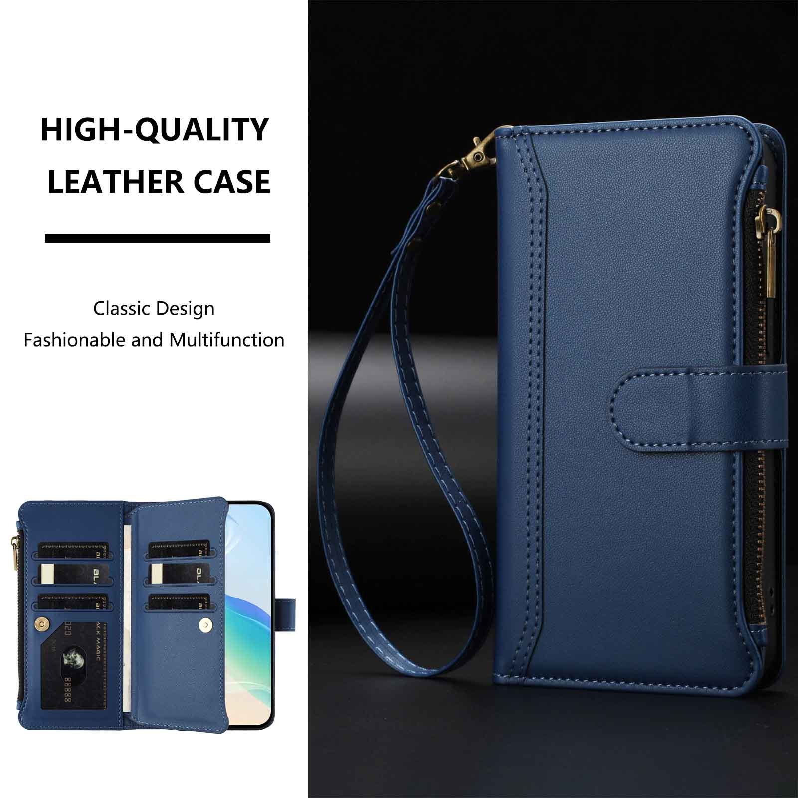 [With Hand Lanyard][With Card Slot] Nothing Phone (3a)/Pro - Premium Leather Shockproof Stylish Wallet Series Case - Image 17