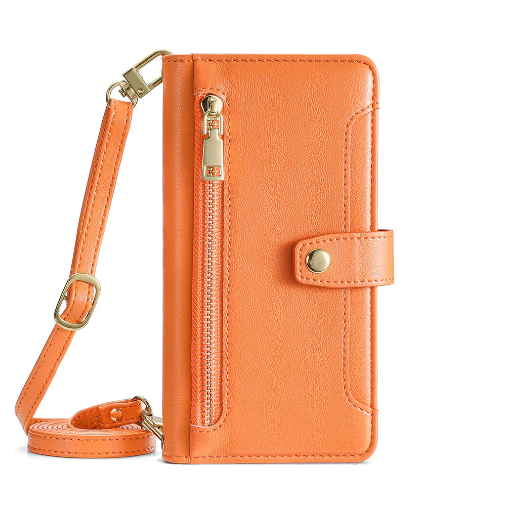 [With Lanyard] Samsung Galaxy A17 (SM-A176) PU Leather Shockproof Wallet Case With Card Slot - Image 13