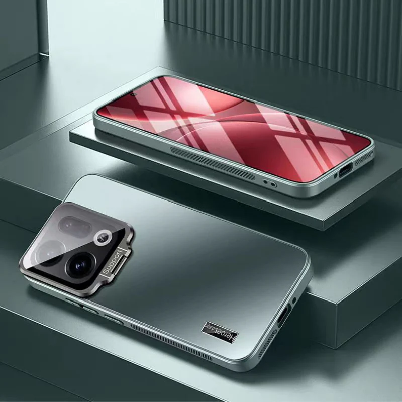 [With Lens Bracket] OPPO Reno14 & Pro - Ultra-Thin Matte Shockproof Phone Case - Image 10