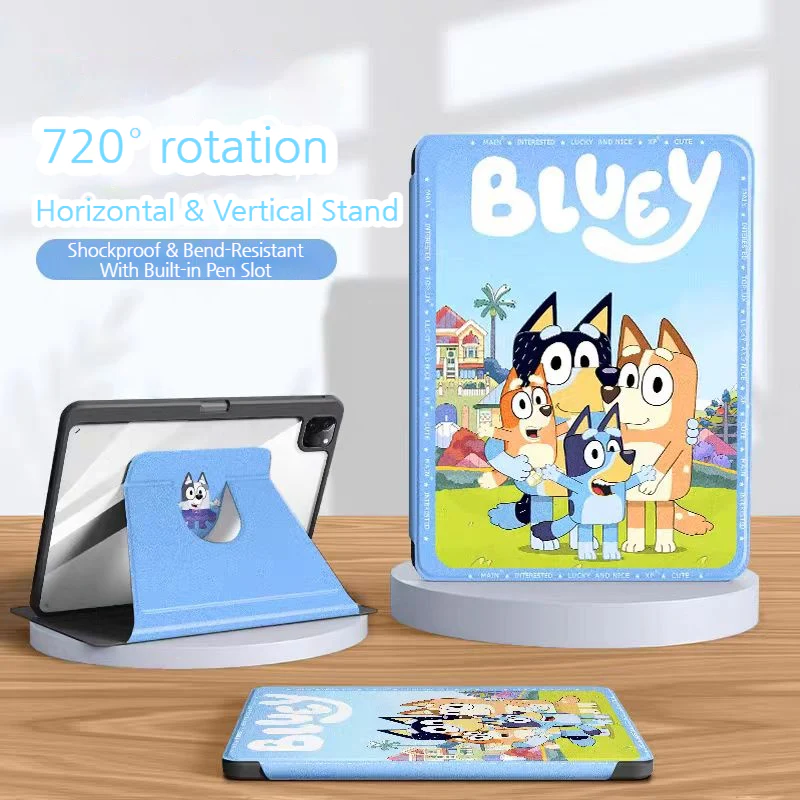 [With Pen Slot] Apple iPad Mini 6/7 8.3'' 6/7th Gen (2021/2024) Cute Cartoon Full-Protection Shockproof Case - Image 10