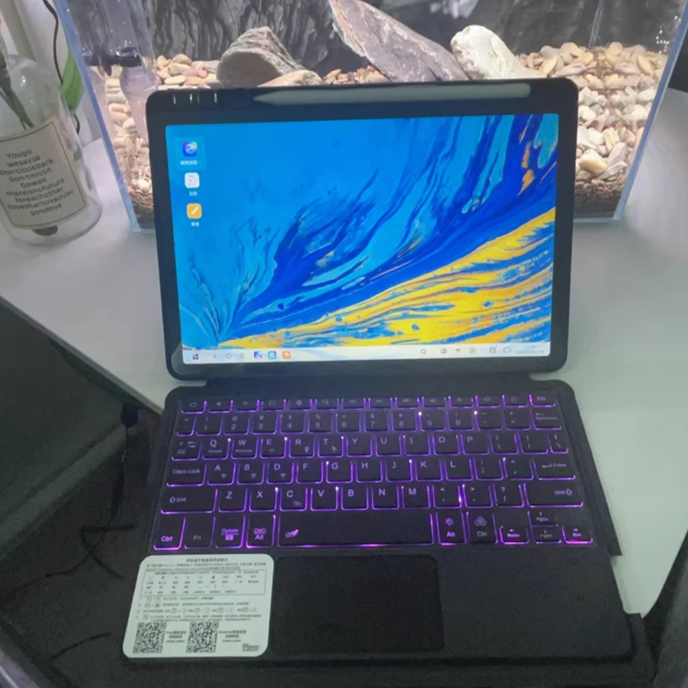 [With Pen Slot] Lenovo Tab M11 11.0" 2024 (TB-330XU/330FU) - Bluetooth Magnetic Detachable Magic Backlight Keyboard Case With Mouse - Image 6