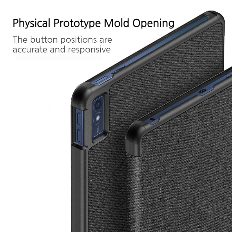 [With Pen Slot] Lenovo Idea Tab Pro Gen 2 13" 2026 (TB390FU) - Premium PU Fabric Texture Shockproof Case - Image 6