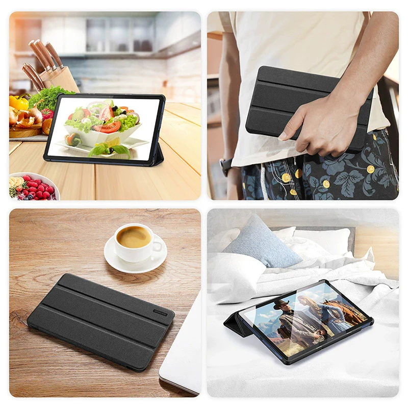 [With Pen Slot] Lenovo Idea Tab Pro Gen 2 13" 2026 (TB390FU) - Premium PU Fabric Texture Shockproof Case - Image 7