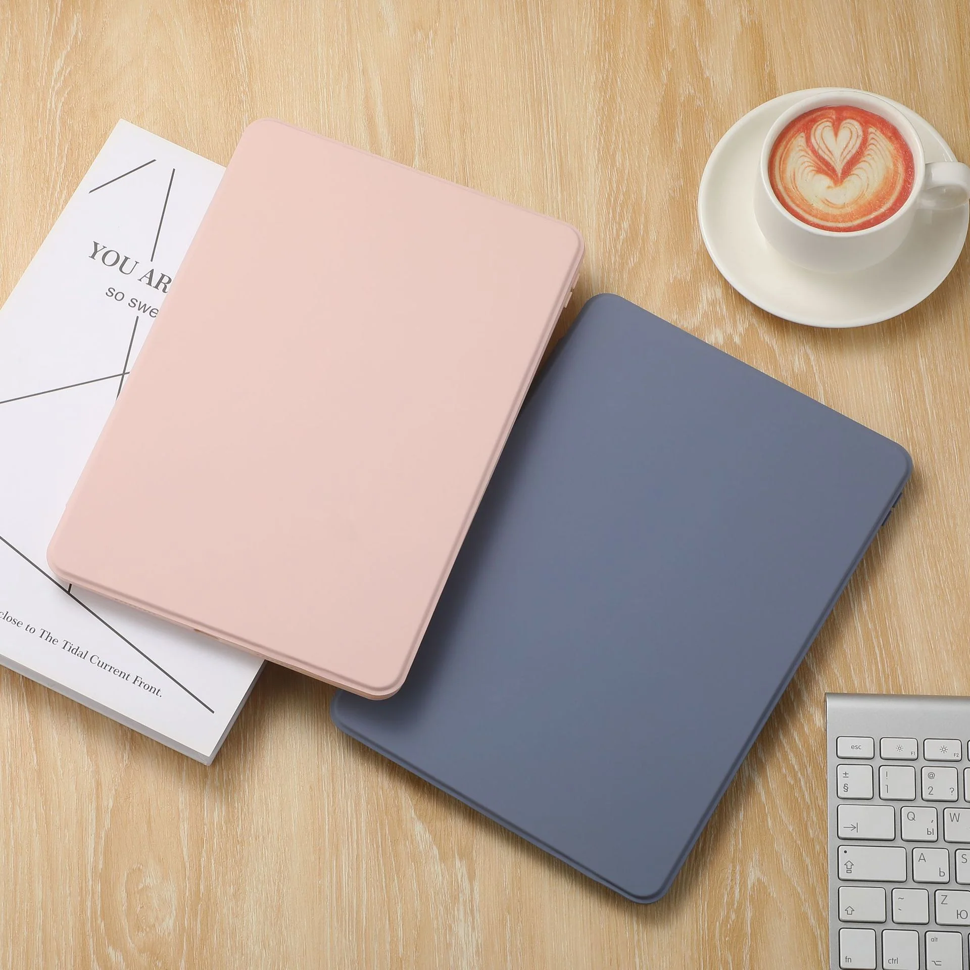 [With Pen Slot] Samsung Galaxy Tab S8 Ultra & S9 Ultra & S10 Ultra 14.6" - 360 Degree Rotating Magnetic Flip Cover Case - Image 7