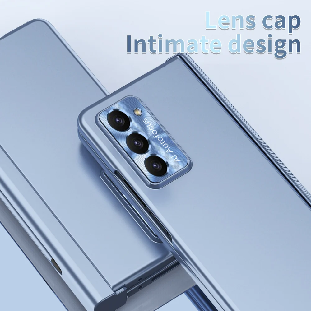 [With Pen Slot] Samsung Galaxy Z Fold6 (SM-F956) - Full Coverage Electroplated Magnetic Hinge Shockproof Protective Case - Image 9