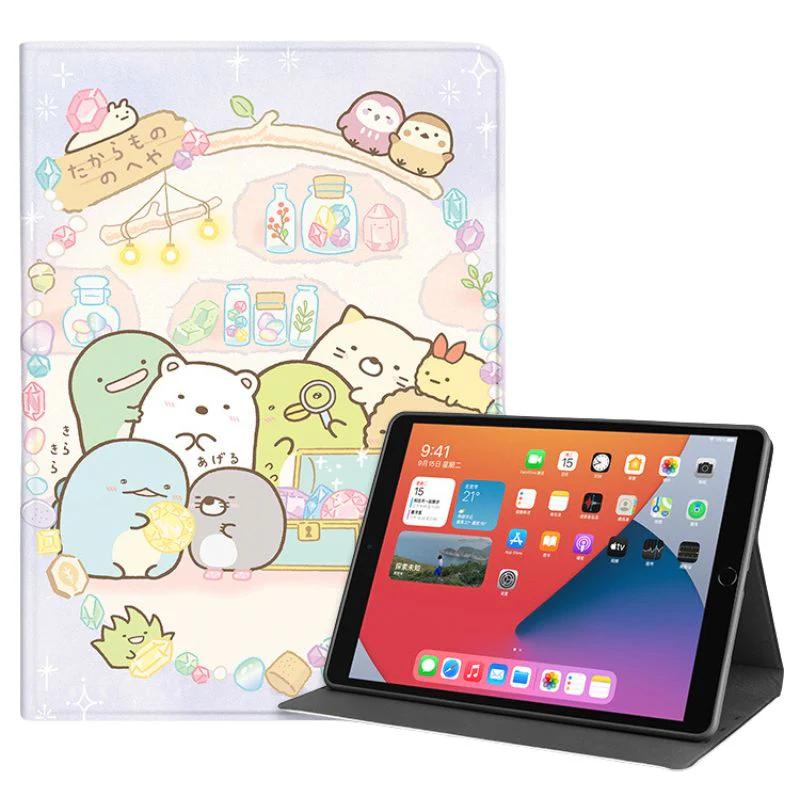 [With Pen Slot] Vivo Pad 2 12.1" 2023 - Full Cover Cartoon Flip Cover Soft Case - Image 11
