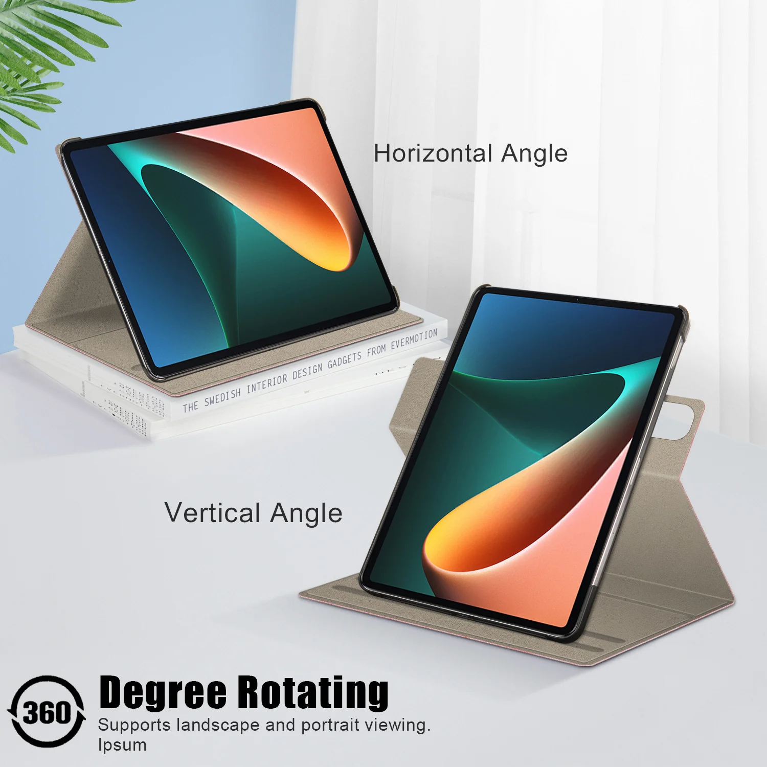 Xiaomi Mi Pad 5/Pro 11’’ (2021) Rotating Flip Shockproof Protective Case - Image 4