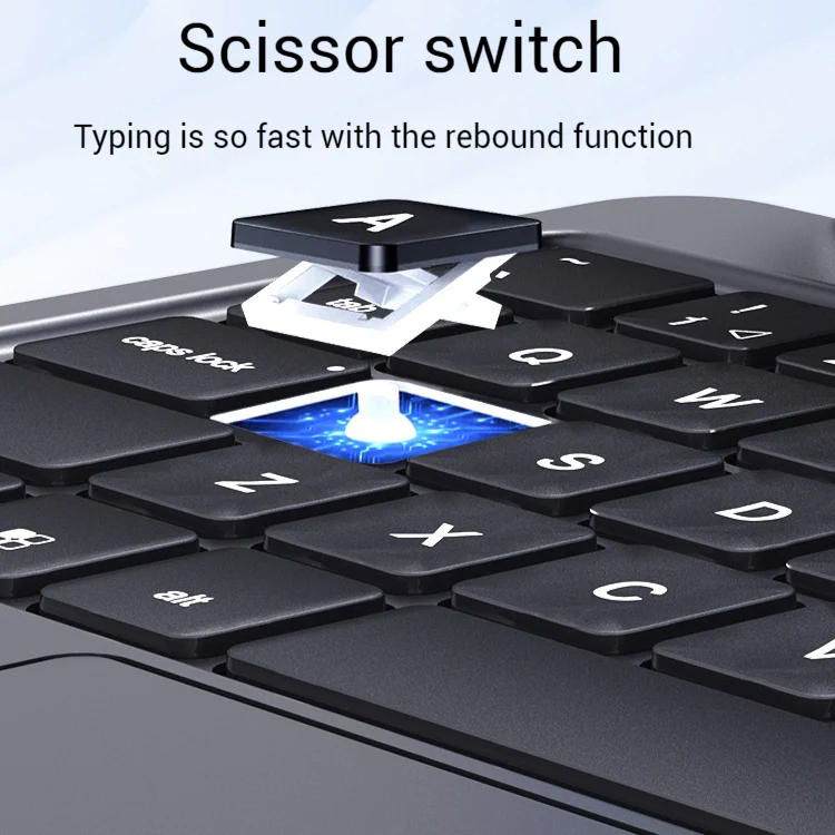 [With RGB Backlight] Xiaomi Mi Pad 5/Pro 11’’ 2021 Smart Floating Magnetic Bluetooth Keyboard Touchpad Case - Image 11