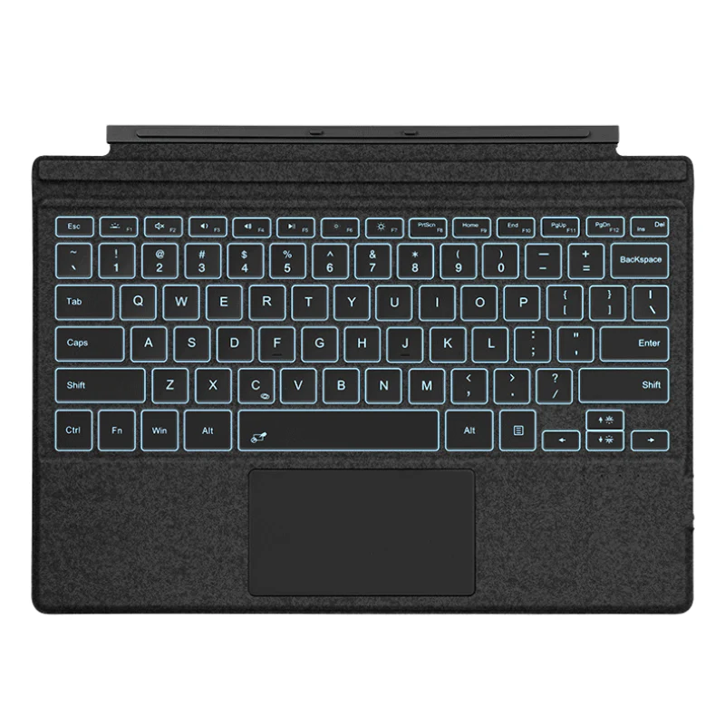 [With RGB Backlit] Microsoft Surface Go 1/2/3/4 - Compatible Ultra-Thin Wireless Bluetooth Magnetic Touchpad Keyboard