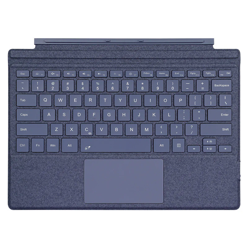 [With RGB Backlit] Microsoft Surface Go 1/2/3/4 - Compatible Ultra-Thin Wireless Bluetooth Magnetic Touchpad Keyboard - Image 6