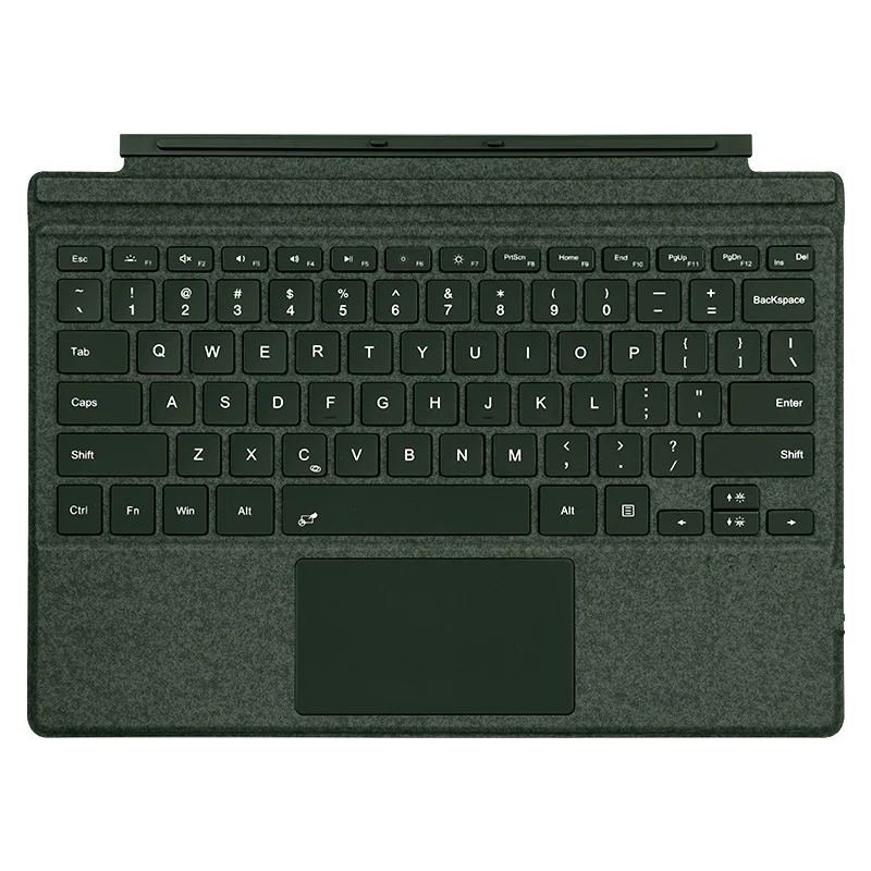 [With RGB Backlit] Microsoft Surface Pro 8/9/10/X/11 - Compatible with Lightweight Wireless Bluetooth Magnetic Touch Keyboard - Image 10