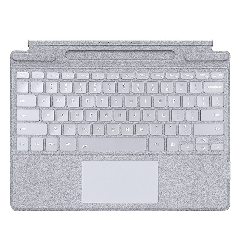 [With RGB Backlit] Microsoft Surface Pro 8/9/10/X/11 - Compatible with Lightweight Wireless Bluetooth Magnetic Touch Keyboard - Image 15
