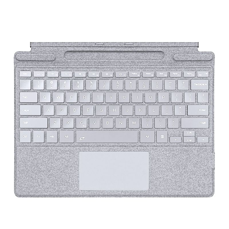 [With RGB Backlit] Microsoft Surface Pro 3/4/5/6/7/7 Plus - Compatible Ultra Thin Wireless Bluetooth Magnetic Touch Keyboard - Image 10