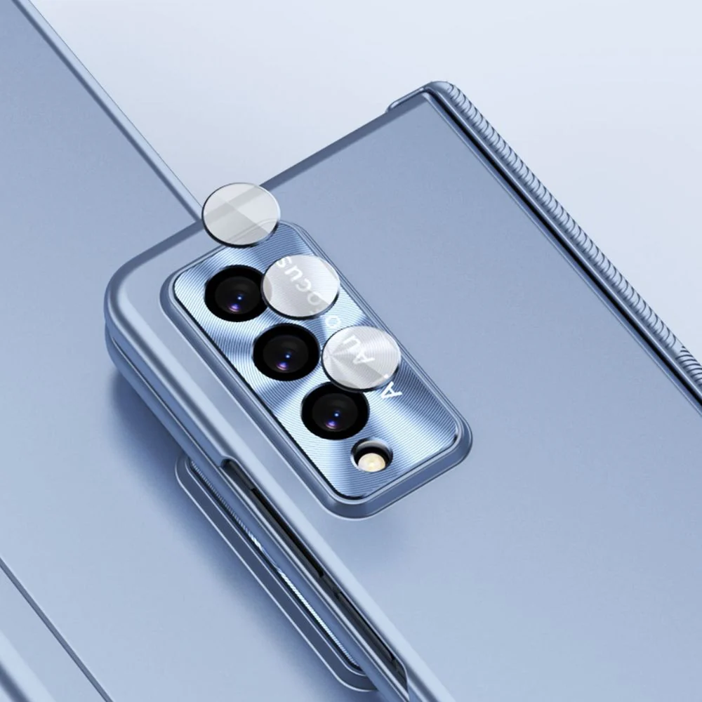 [With S Pen and Lens Cap] Samsung Galaxy Z Fold6 (SM-F956) - Magnetic Double Hinge Plating Case - Image 11
