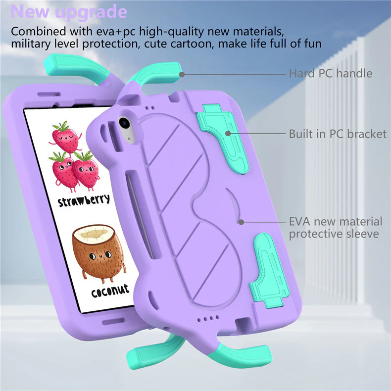 [With Shoulder Strap] Lenovo Tab M11 11" 2024 (TB-330XU/FU) Kid EVA Shockproof Stand Case - Image 9