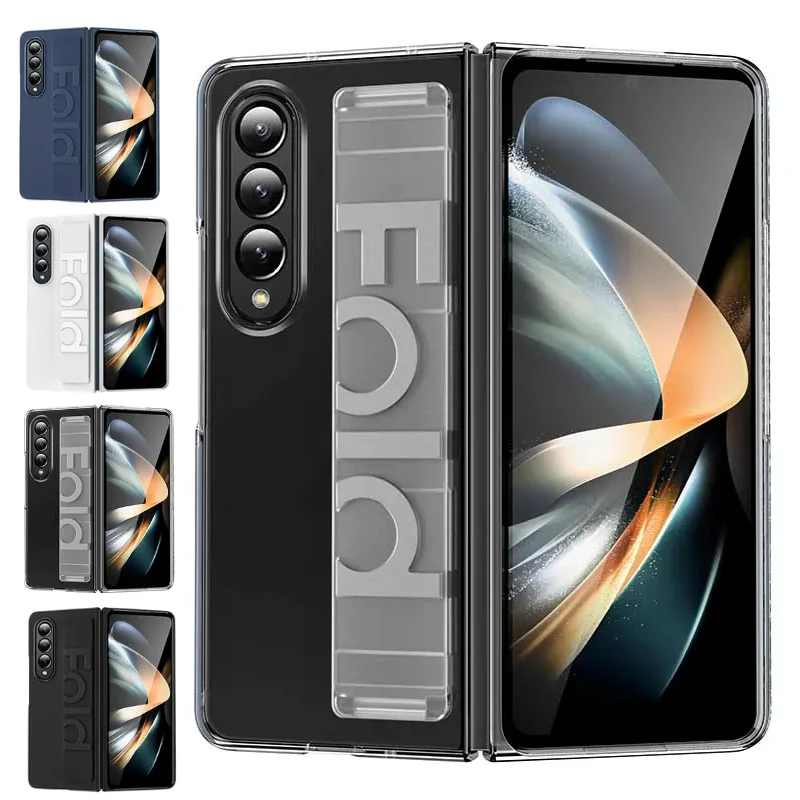 [With Wrist Strap] Samsung Galaxy Z Fold 6 SM-F956 Matte Silicone Shockproof Protection Essentials Series Case - Image 2