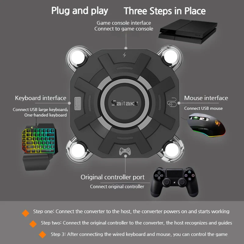 Xbox One - Mouse & Keyboard Extension Convention Hub Box - Image 3