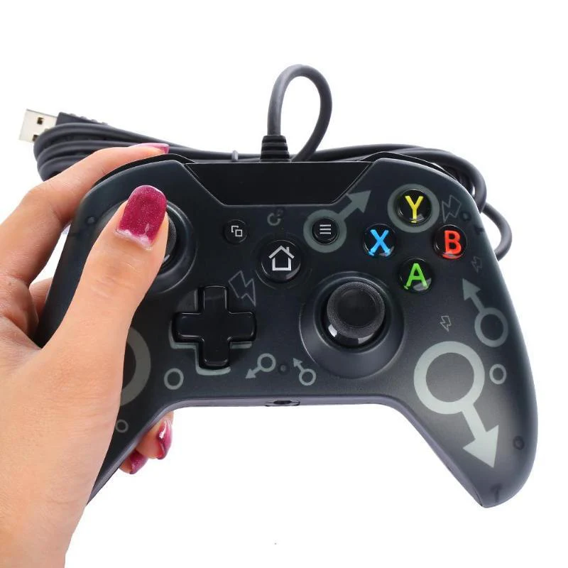 Xbox One & PC Windows Joystick USB Wired Gamepad Game Console Controller - Image 2