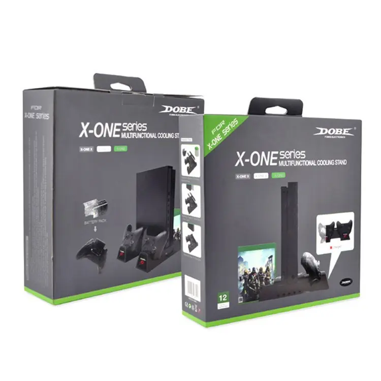 Xbox One X / S Cooling Stand with Dual Controller Charging Dock - Image 6