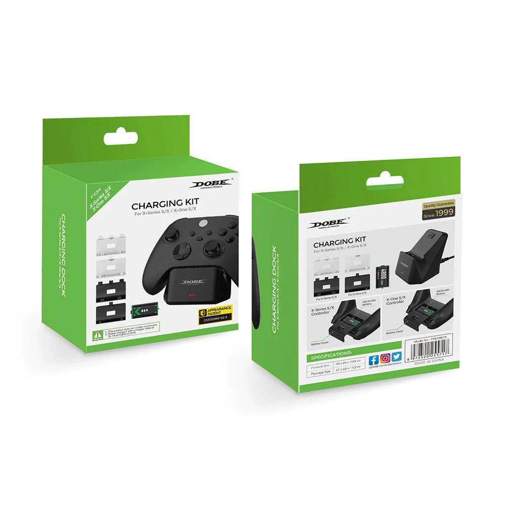 XBox One & Xbox Series S & Series X Wireless Controller Fast Charger Wireless Charging Dock Station With Extra 1200mAh Battery - Image 6