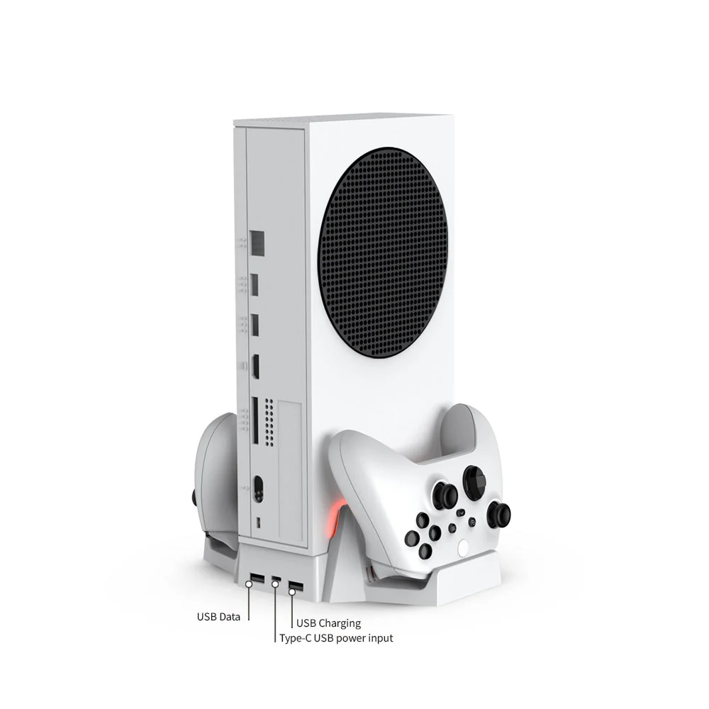Xbox Series S - Cooling Fan Charging Vertical Stand Dual Controller Charging Base - Image 3
