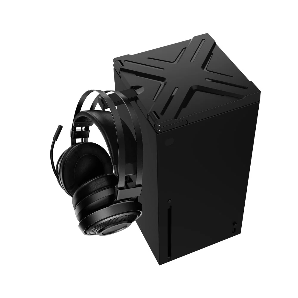Xbox Series X Game Console Dust-Proof Protector Cover with Headset Holder - Image 4