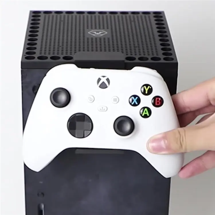 Xbox Series X Host Multifunction Heat Dissipation Dust Cover Game Controller Hanger Headphone Holder Bracket - Image 9