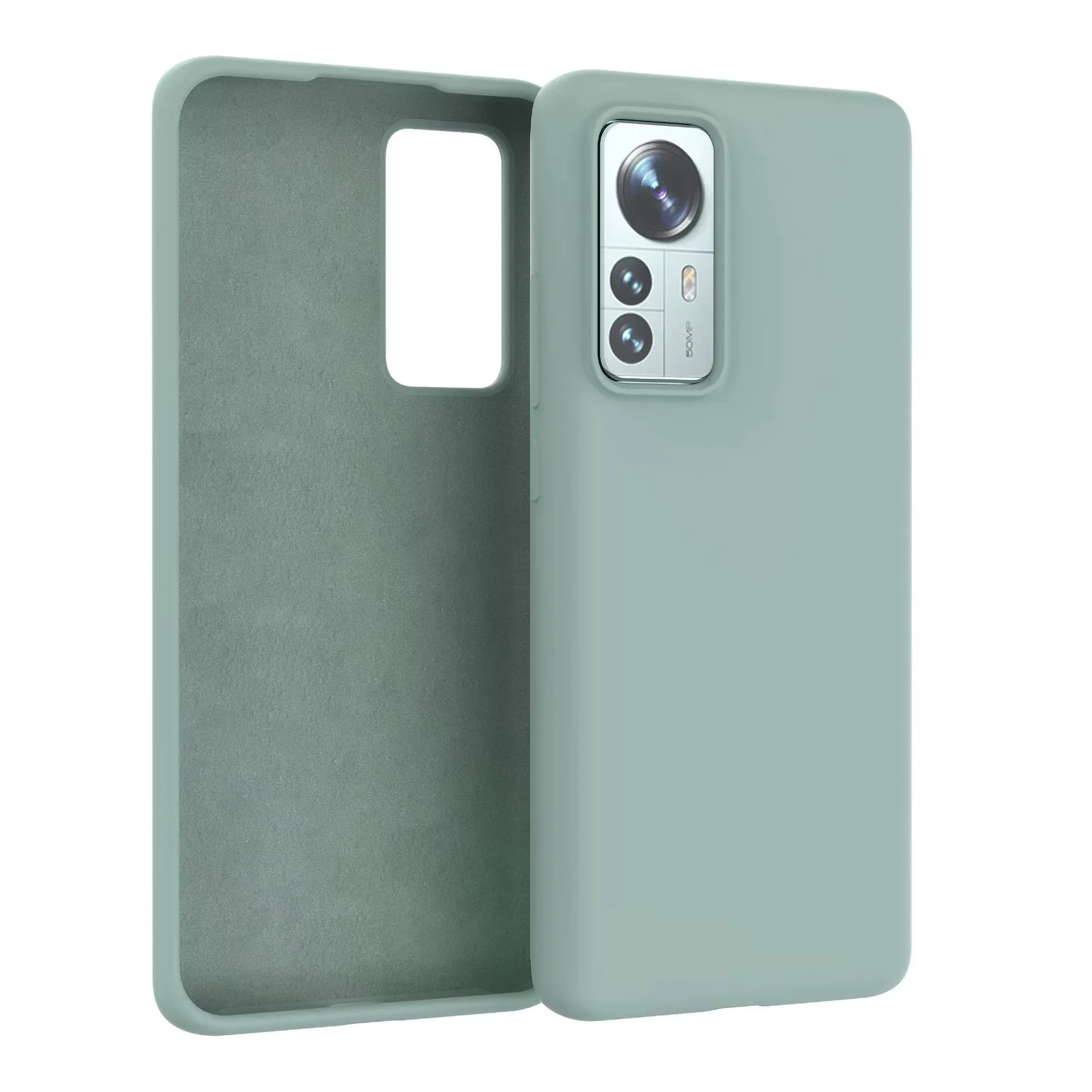 Xiaomi Mi 12/Pro/Lite Full-cover Liquid Silicone Shockproof Essentials Series Case - Image 10