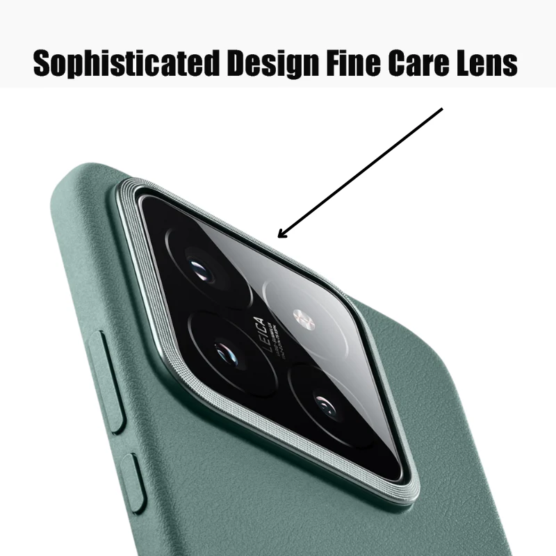 Xiaomi Mi 14/Pro Liquid Silicone Flocked Shockproof Soft Essentials Series Case - Image 2