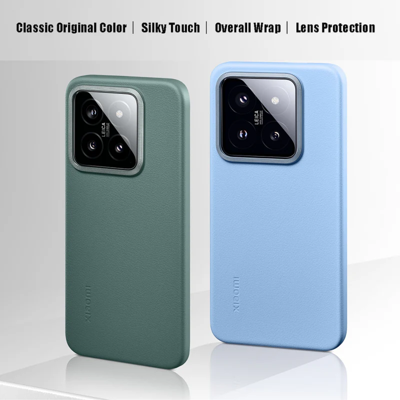 Xiaomi Mi 14/Pro Liquid Silicone Flocked Shockproof Soft Essentials Series Case - Image 6