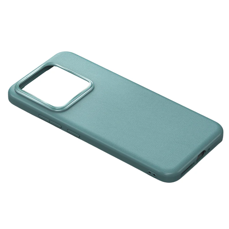 Xiaomi Mi 14/Pro Ultra-thin Minimalist Shockproof Genuine Leather Series Case - Image 12