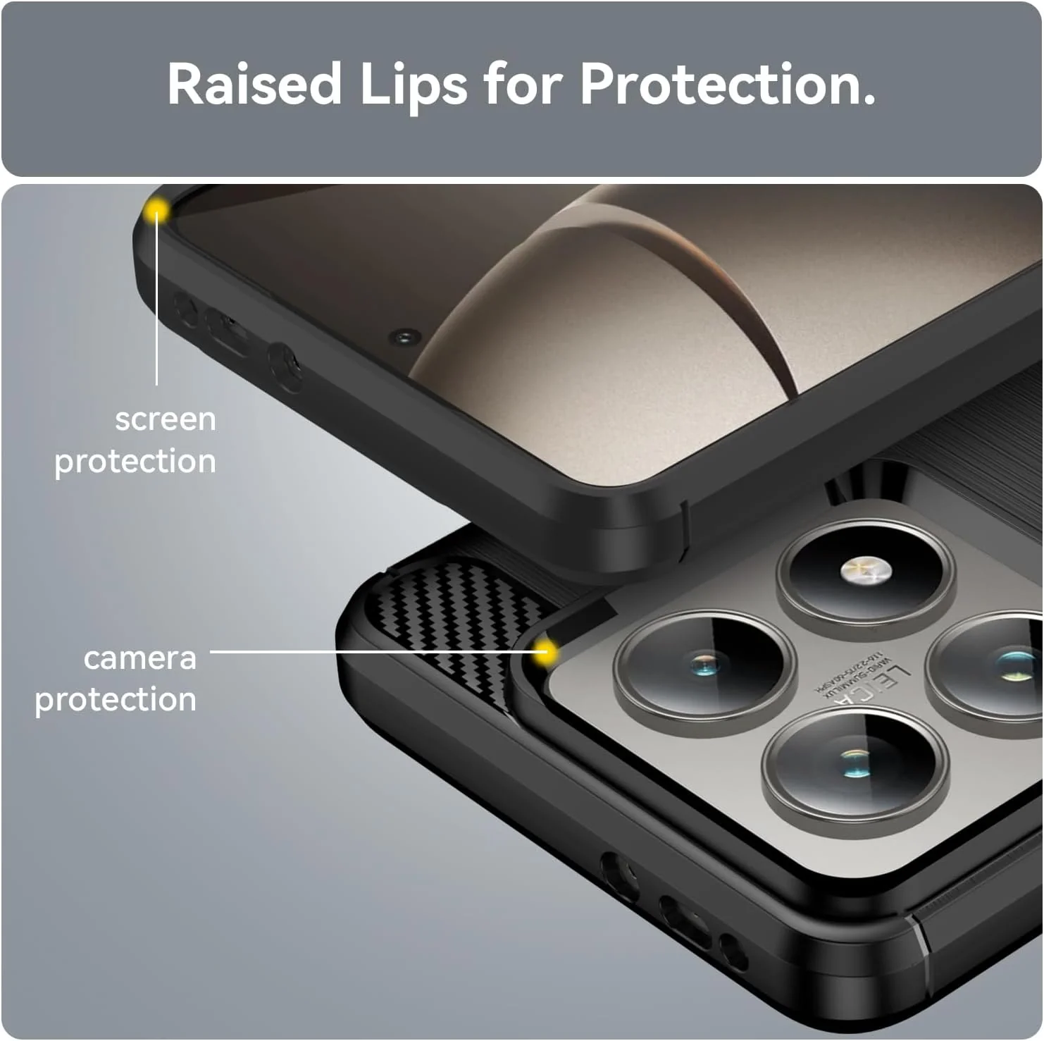 XIAOMI Mi 14T/14T Pro - Shield Shockproof Rugged Heavy Duty Case With 2PC 9H Glass Screen Protector - Image 3
